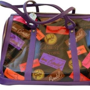 Henri Bendel Purple Pet Carrier